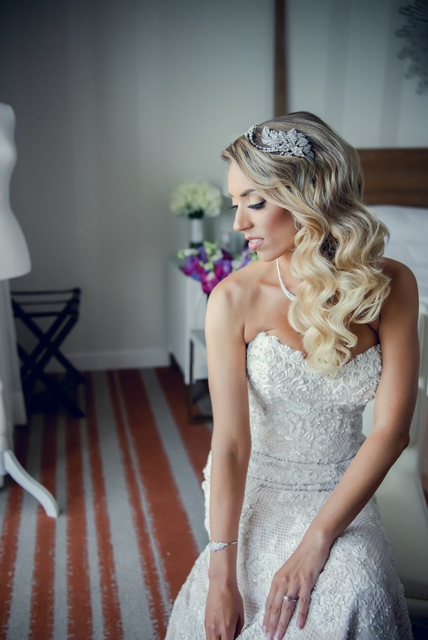 bride hair and makeup