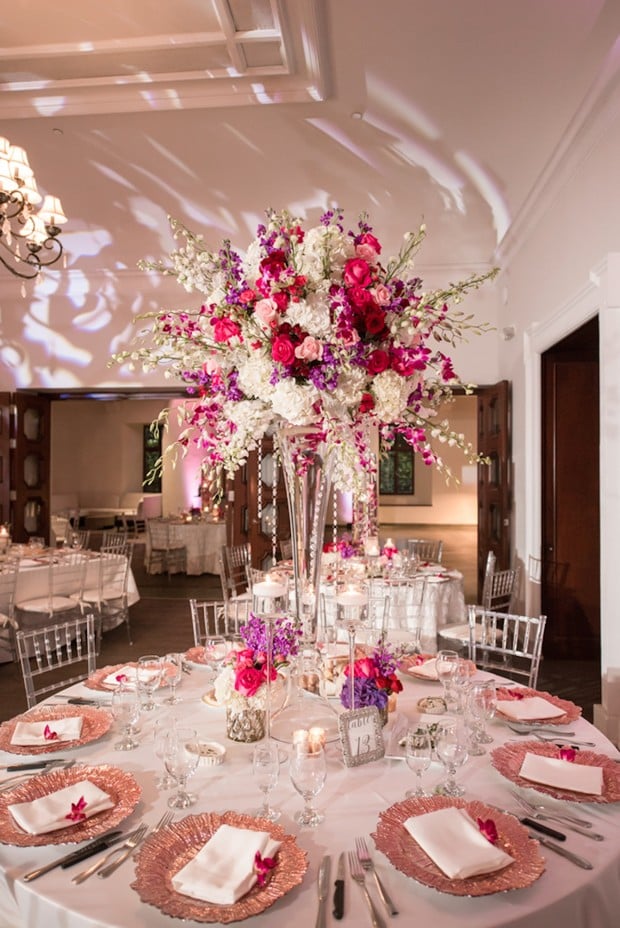 gorgeous wedding centerpiece