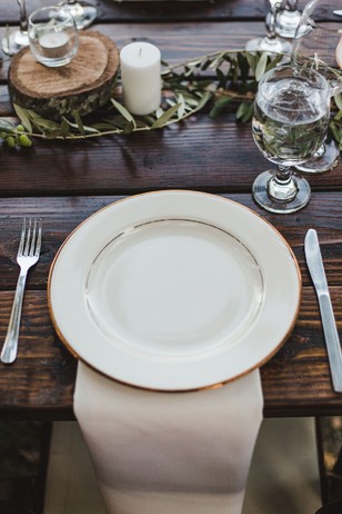 wedding place setting