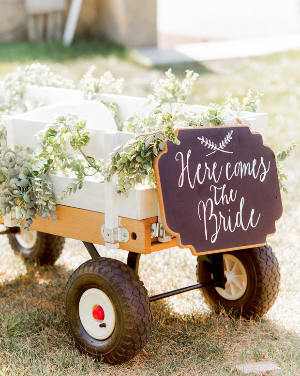 flower girl wagon