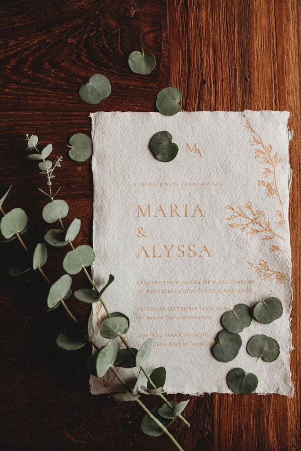 wedding invitation idea