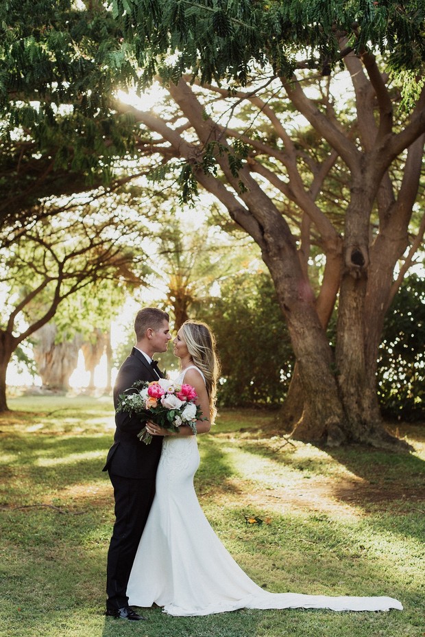 tropical wedding in Hawaii