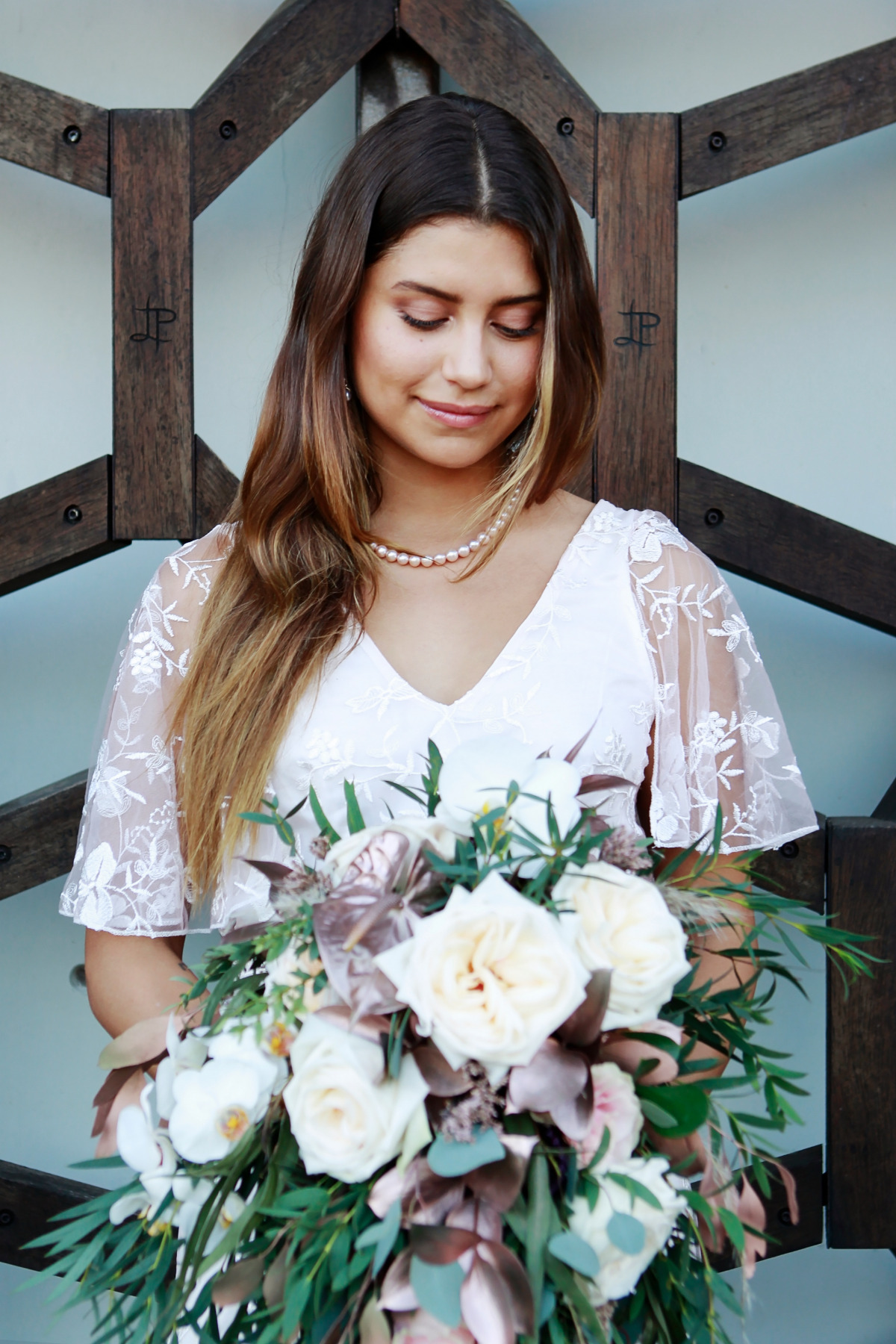 wedding dress with sleeves