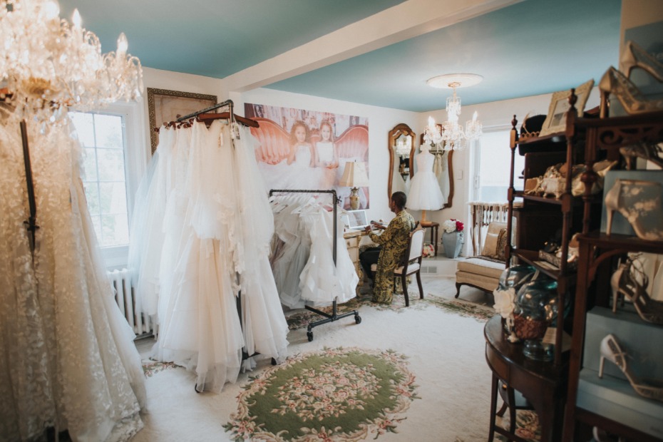 Nathale Phillips Founder & President of Ma Cherie Bleue Bridal Boutique De La MariÃ©e