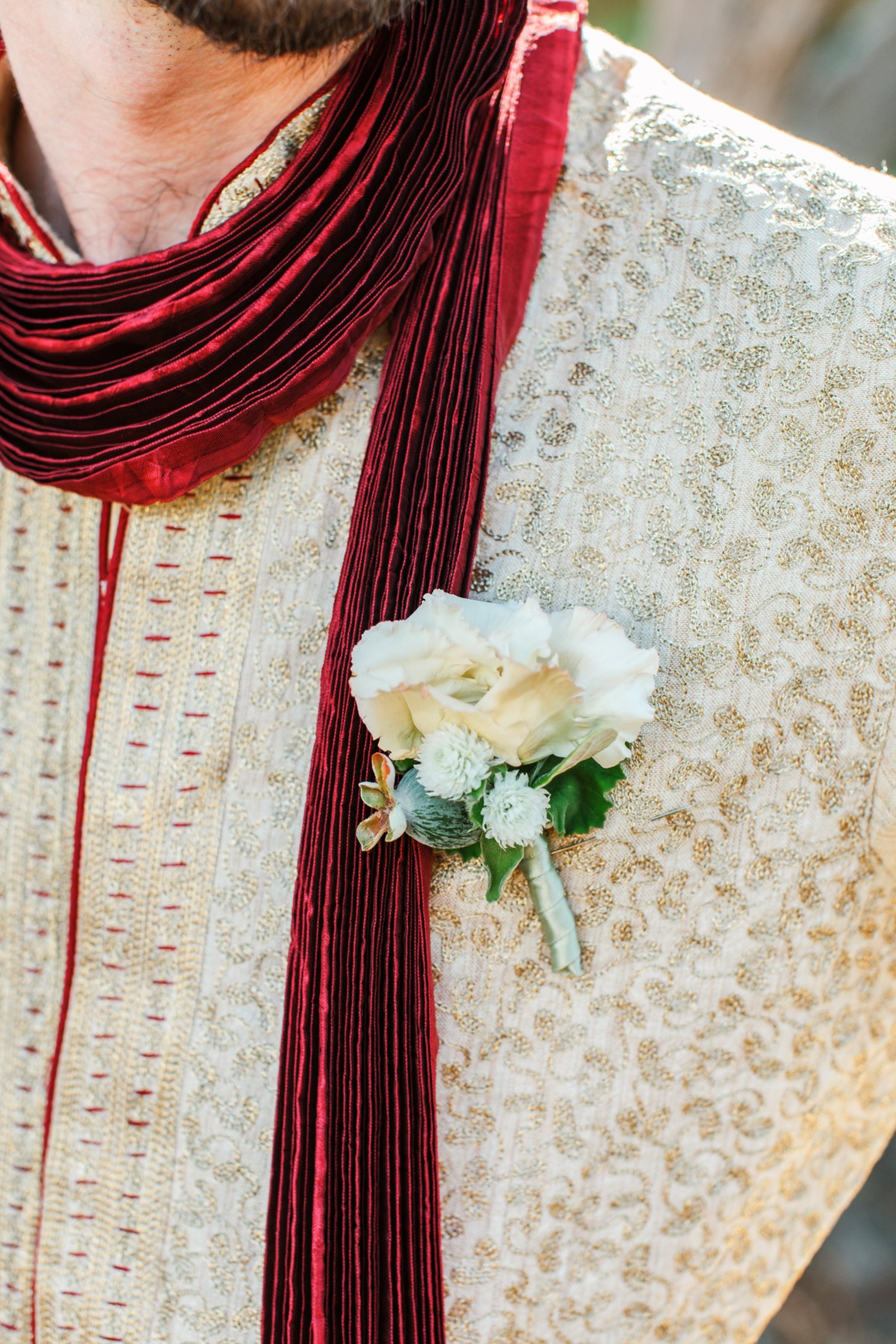 groom corsage