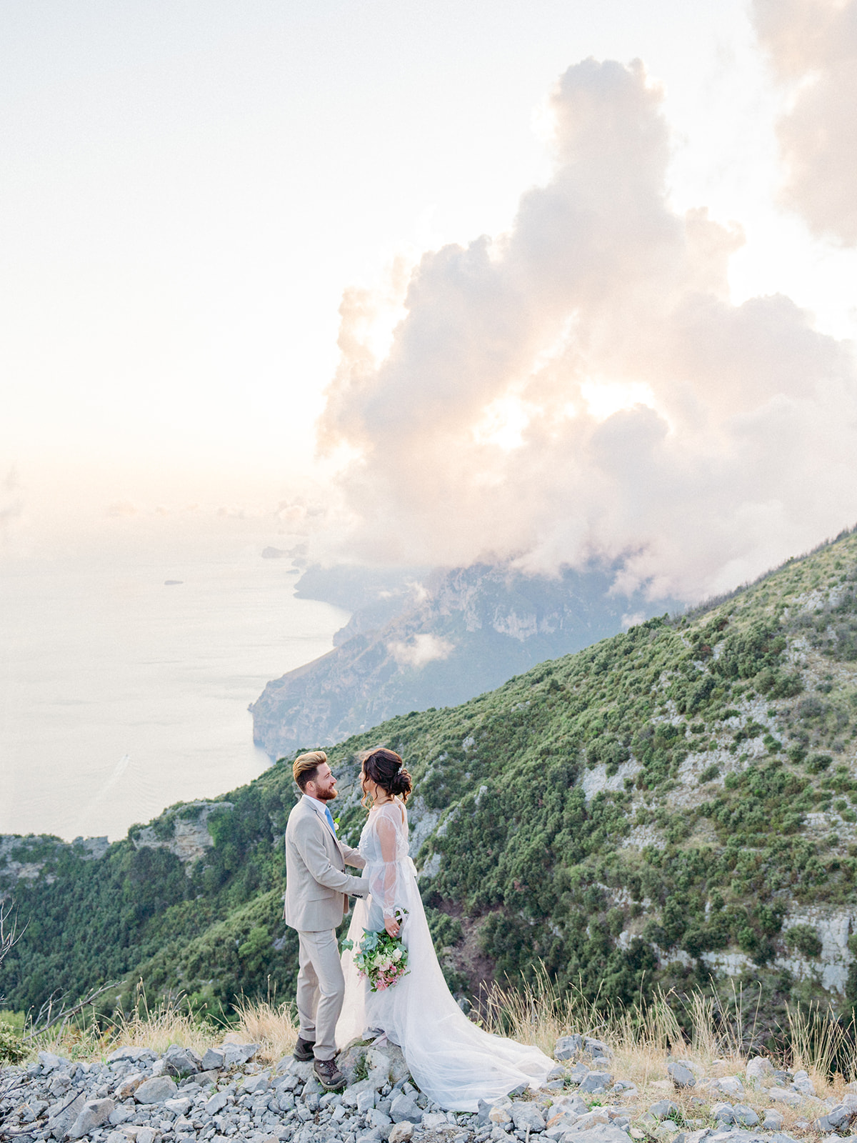 The Path of the Gods elopement