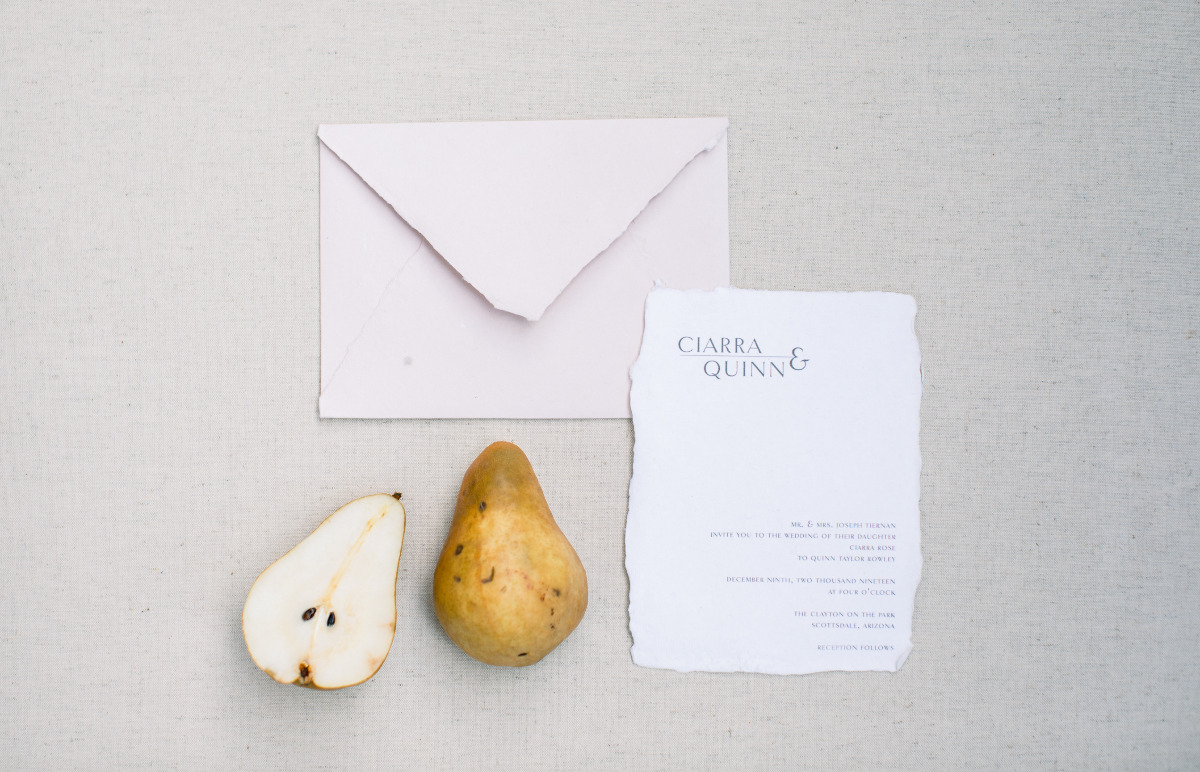 Lauren Yvonne Design wedding invitations