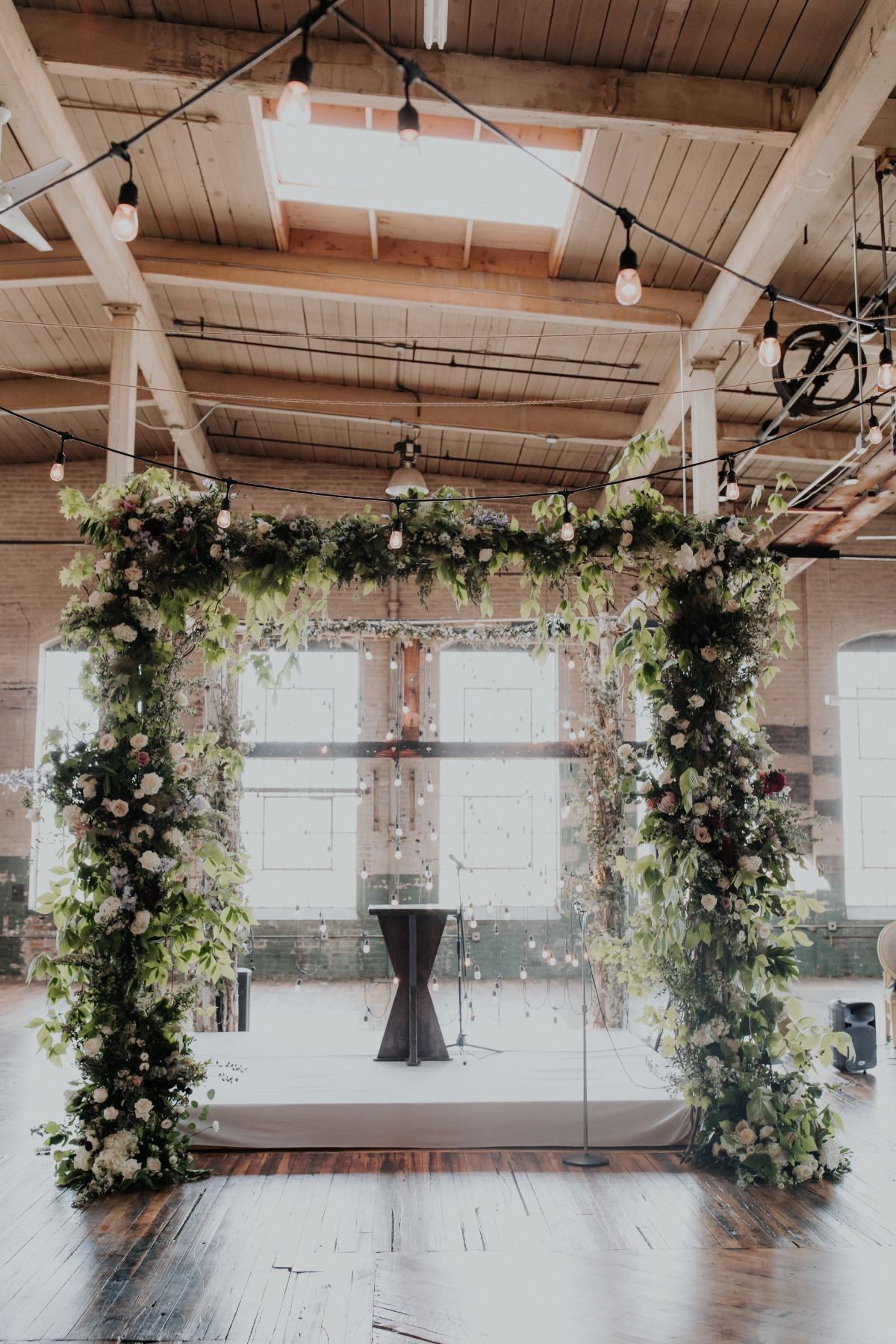 An Industrial-Chic Wedding At New Jersey's Art Factory