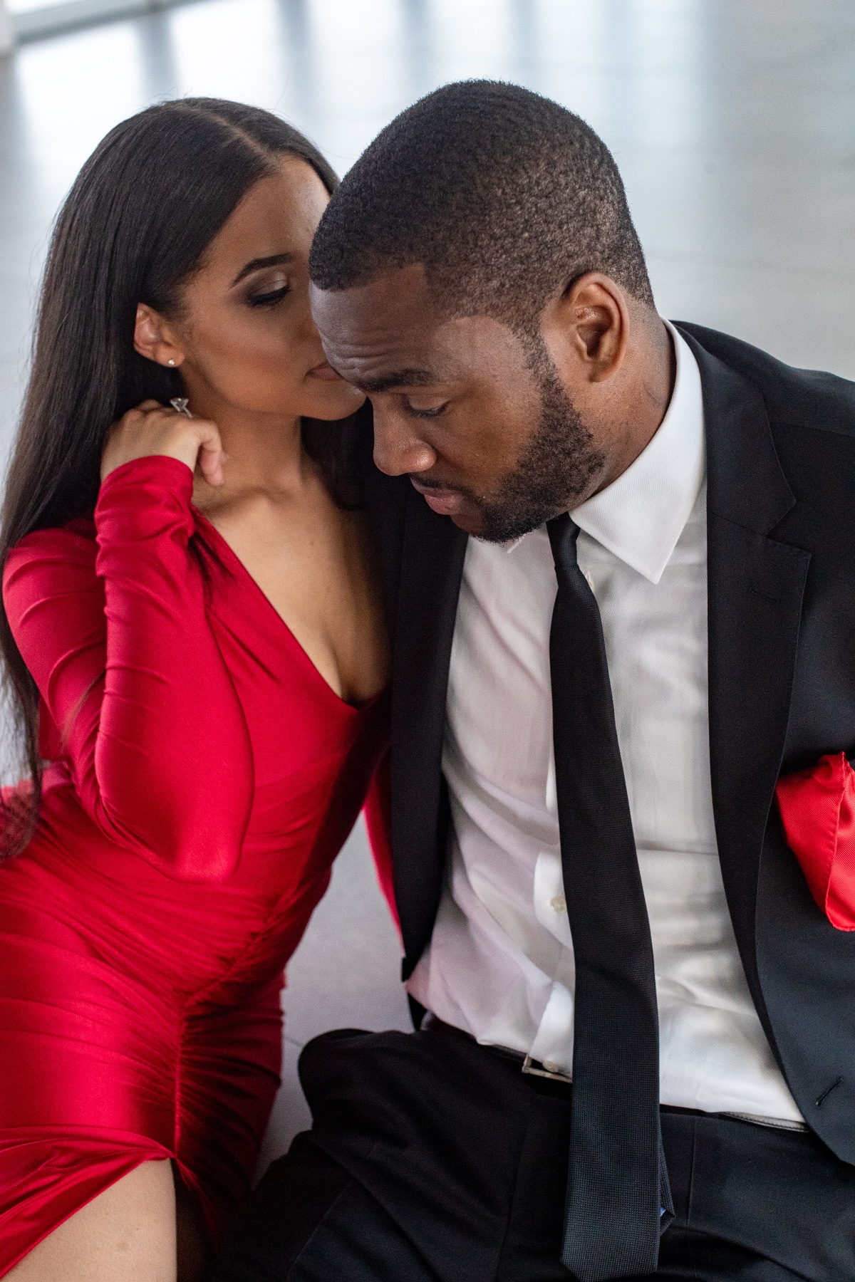 Elyse Hart-Shelton and Alec Burks engagement photos