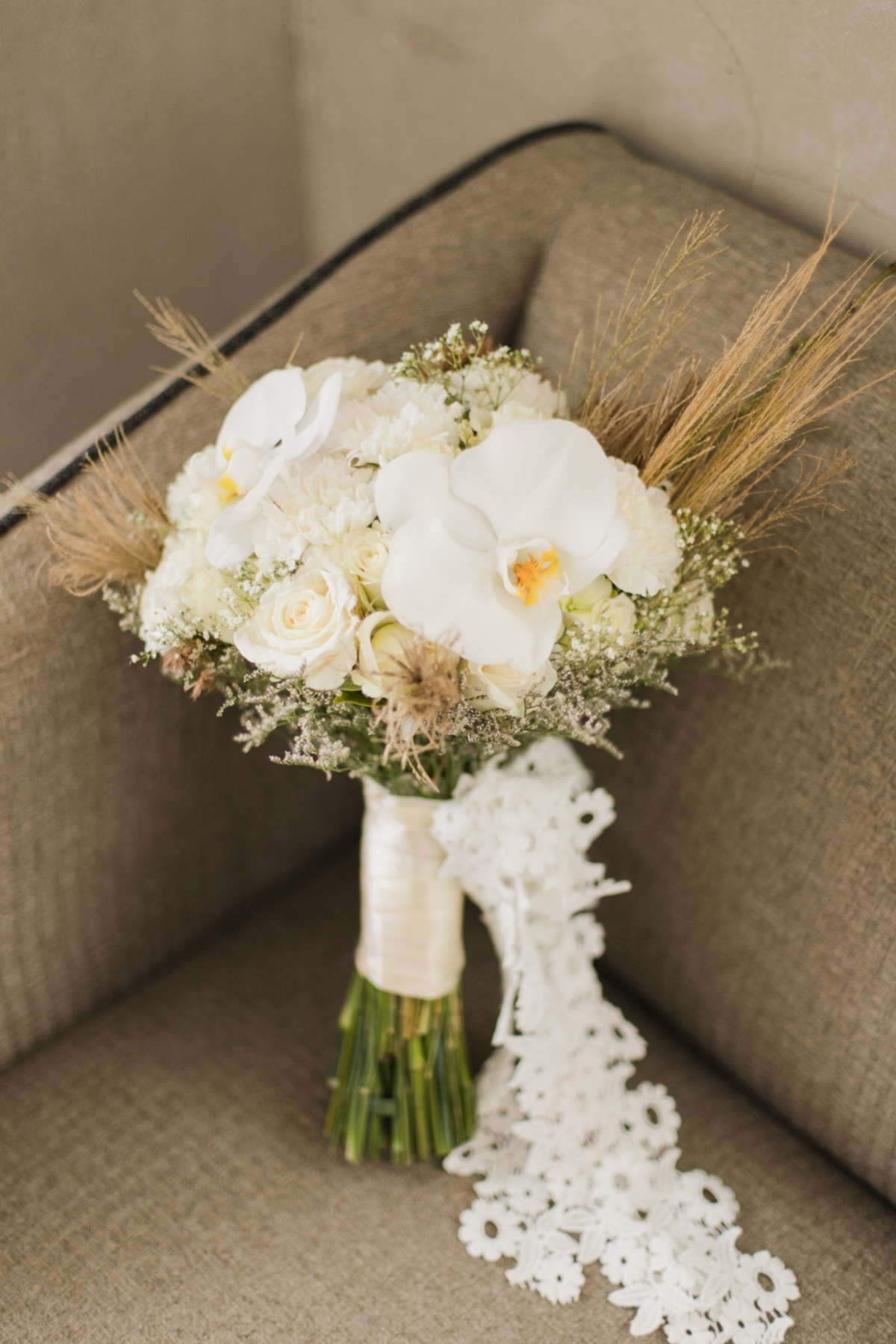 orchid wedding bouquet