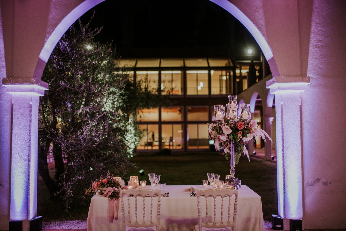 sweetheart wedding table