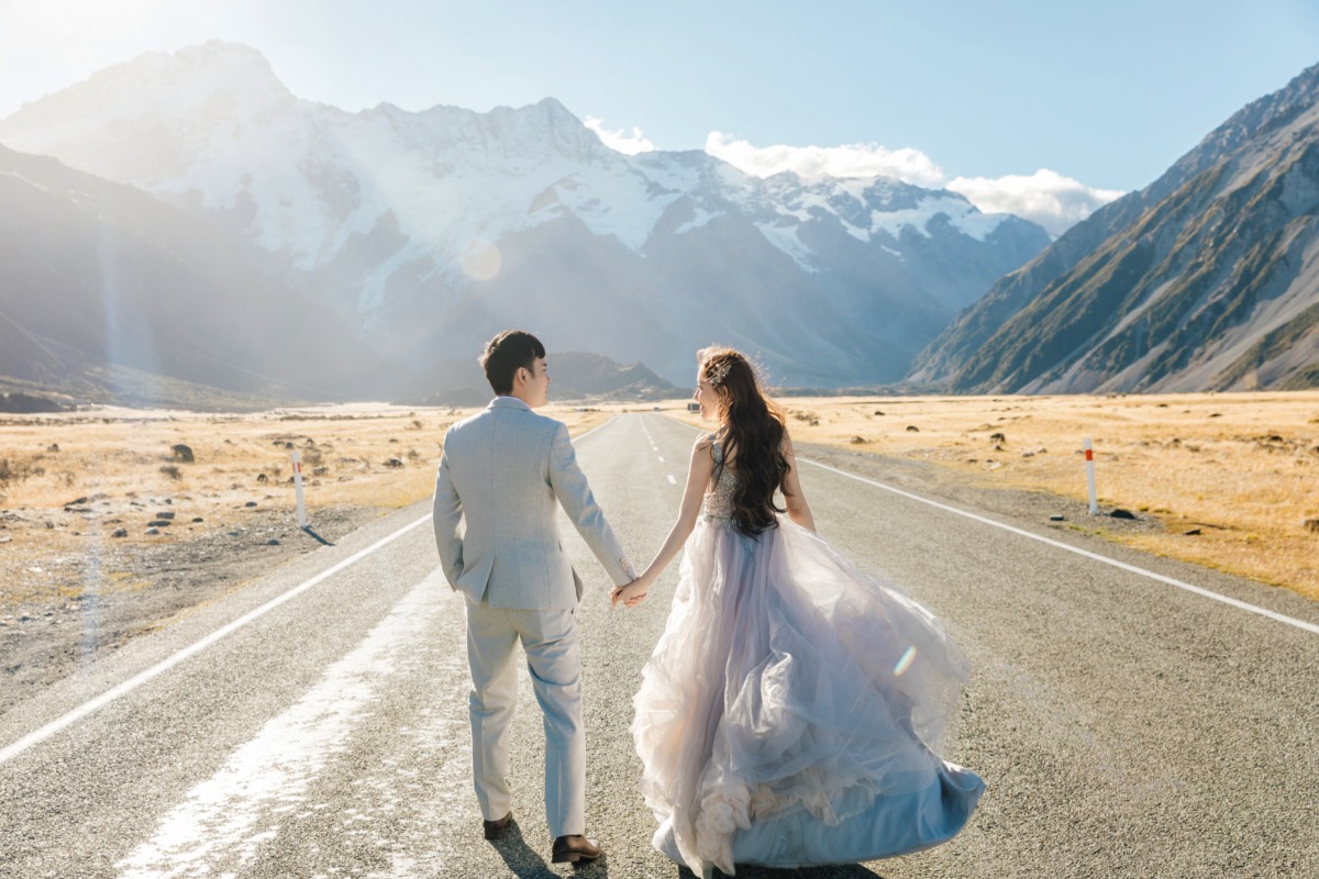 Alicia and Douglas's New Zealand engagement captured by OneThreeOneFour