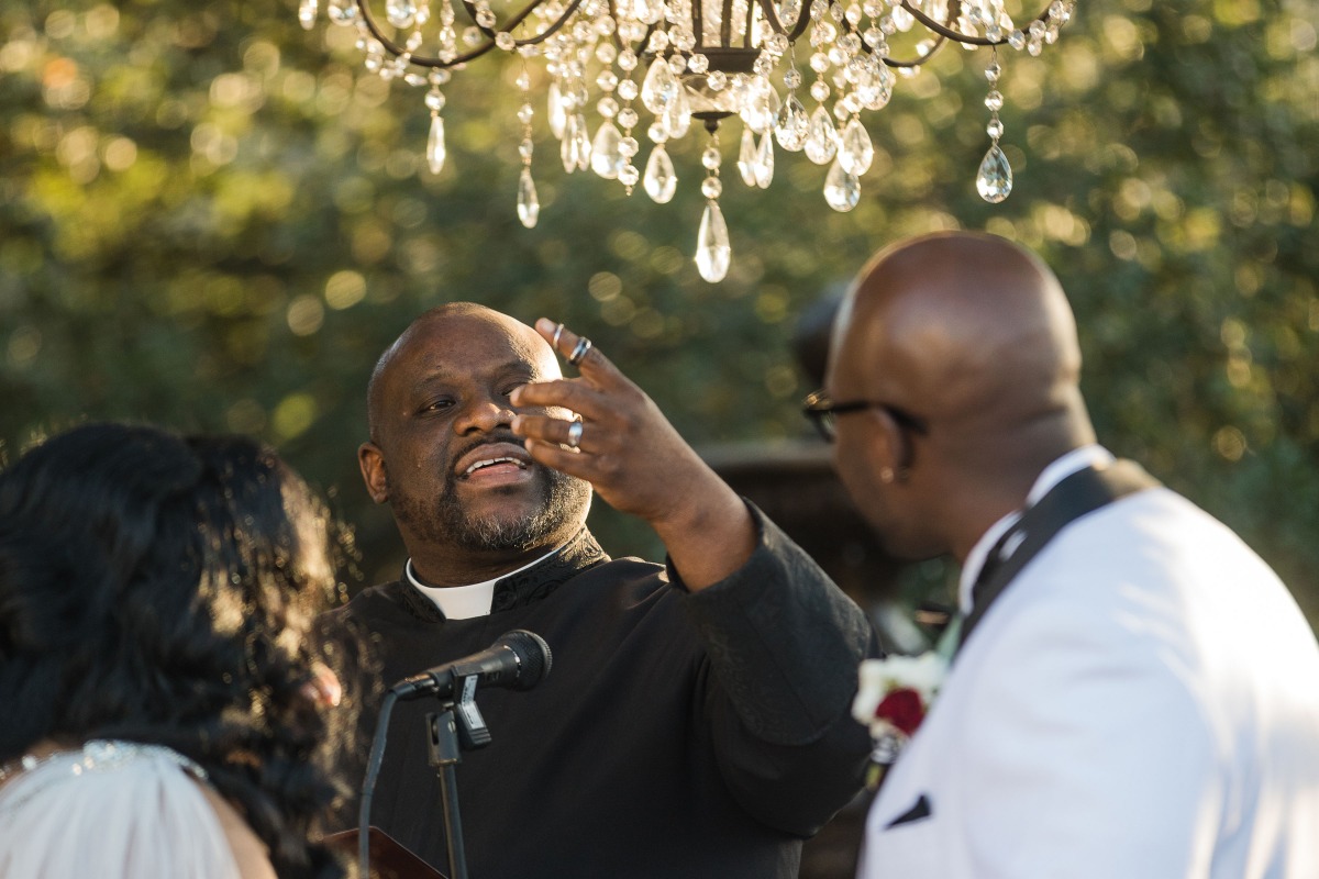 Hollywood Glam Wedding at Sunol's Casa Bella with Pops of Red and Black