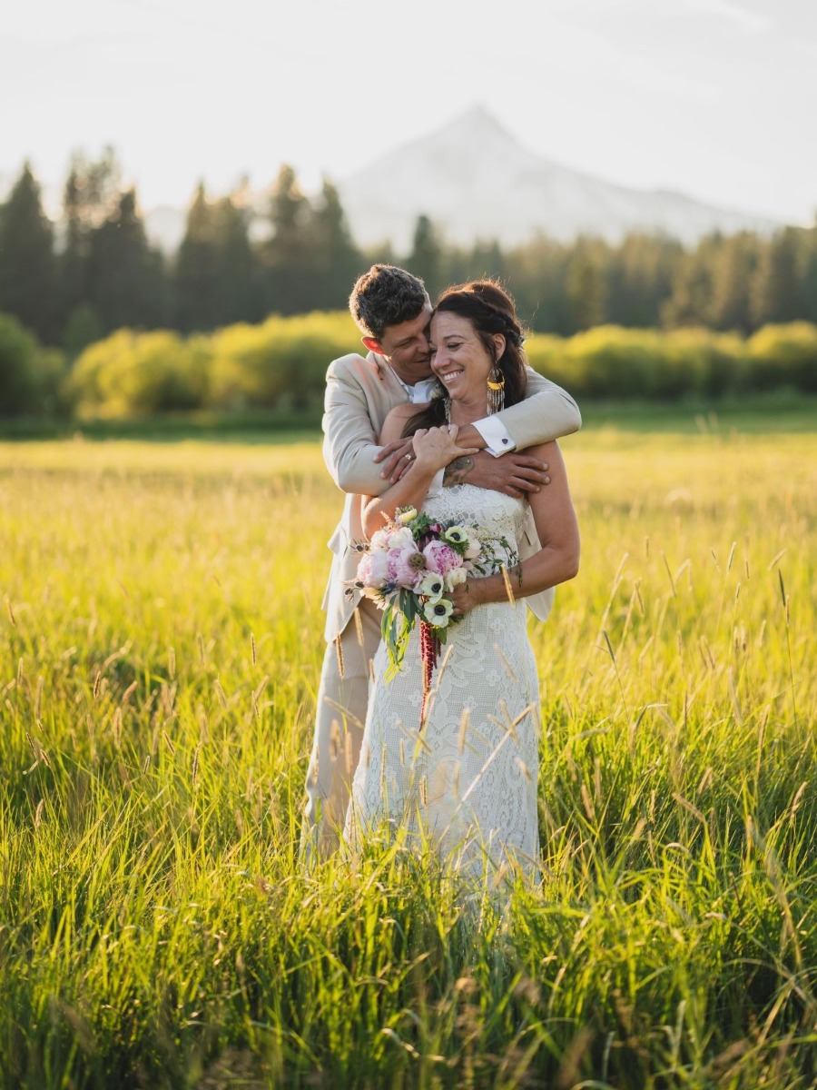Laid Back and Fun Wedding at House on Metolius In Central Oregon