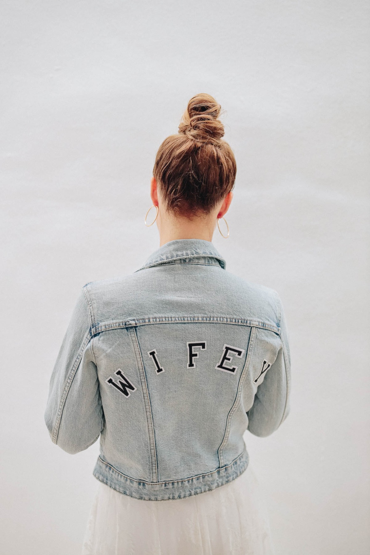 Varsity style Wifey Jacket