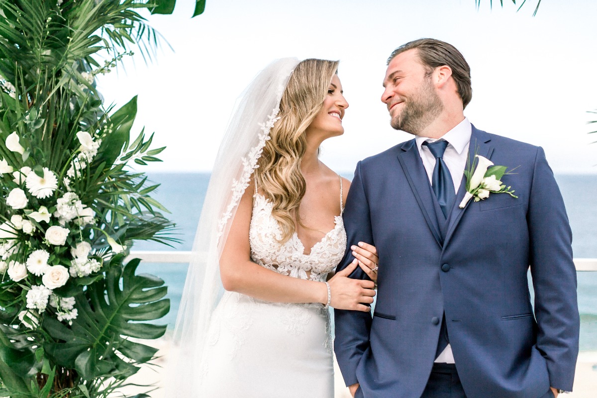 We're Coconuts for this Tropical Themed New Jersey Wedding