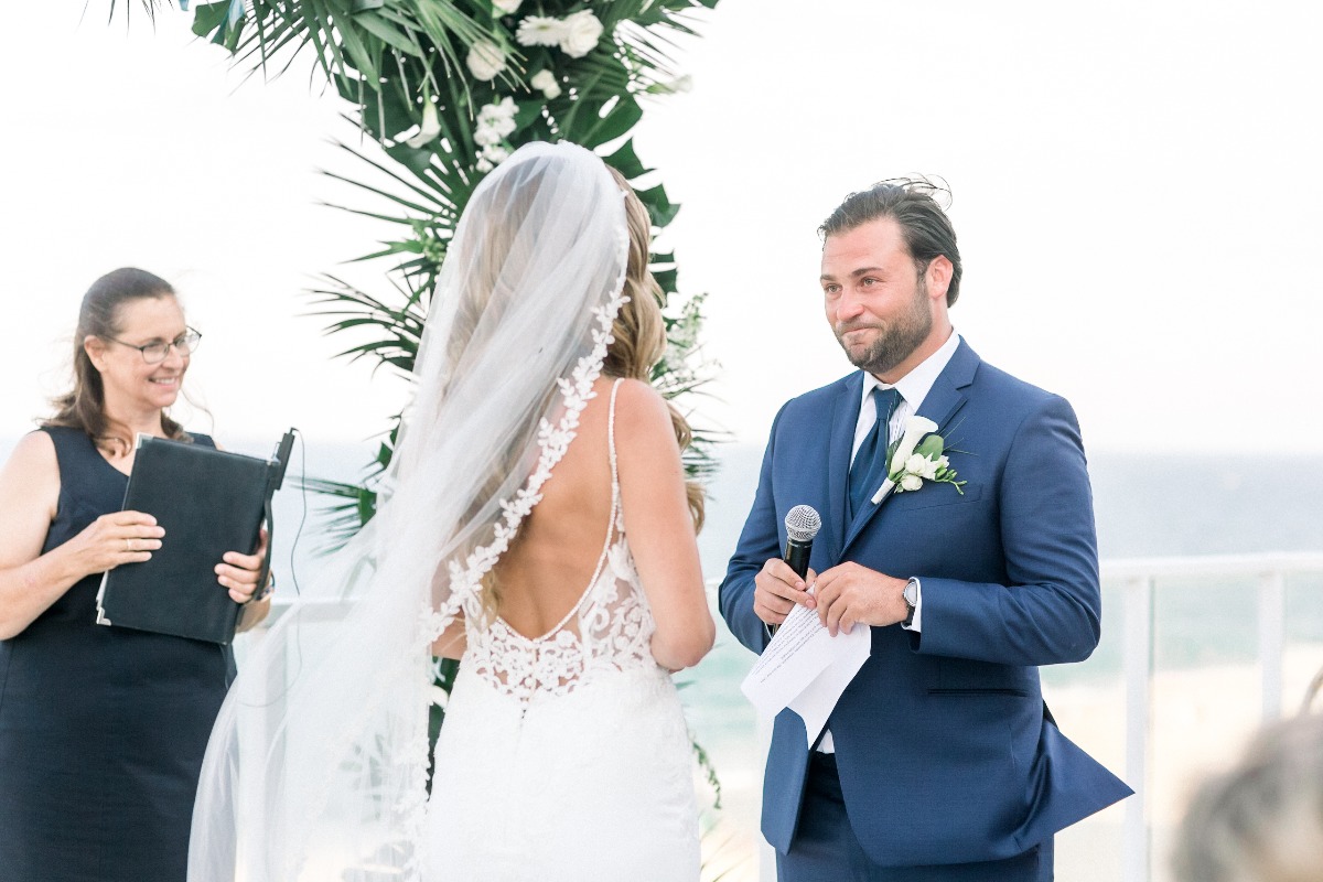 We're Coconuts for this Tropical Themed New Jersey Wedding