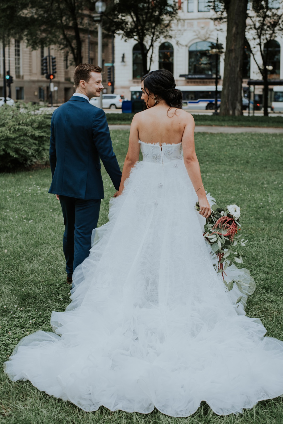 wedding ball gown