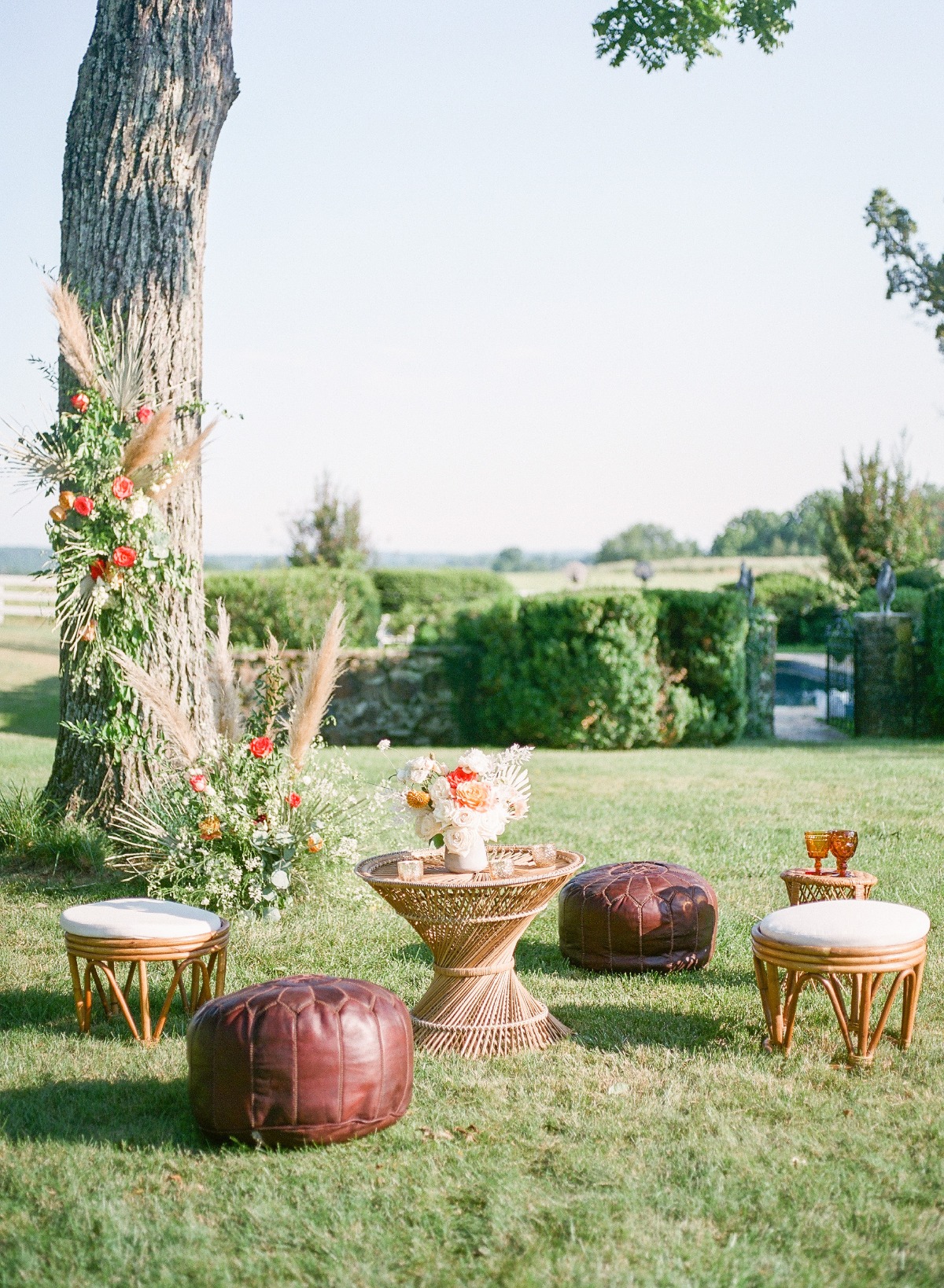 Palm-Springs-Esque Elopement in Virginia