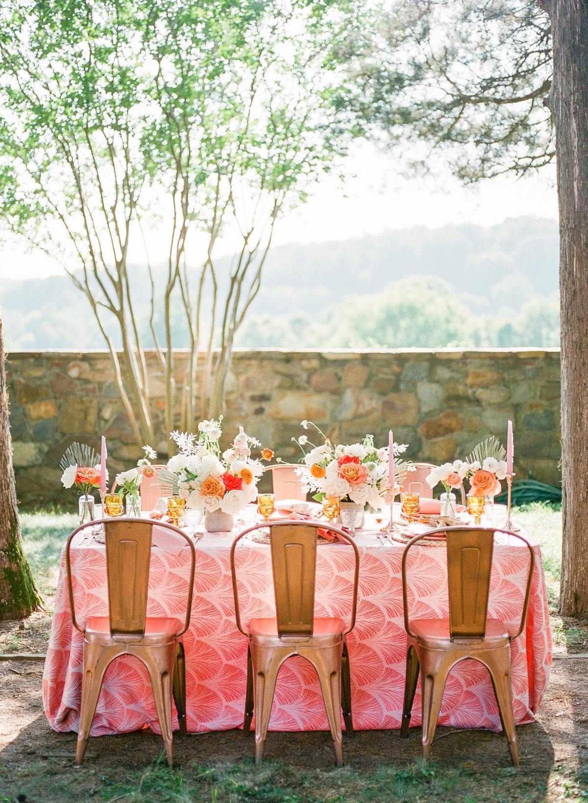 Palm-Springs-Esque Elopement in Virginia