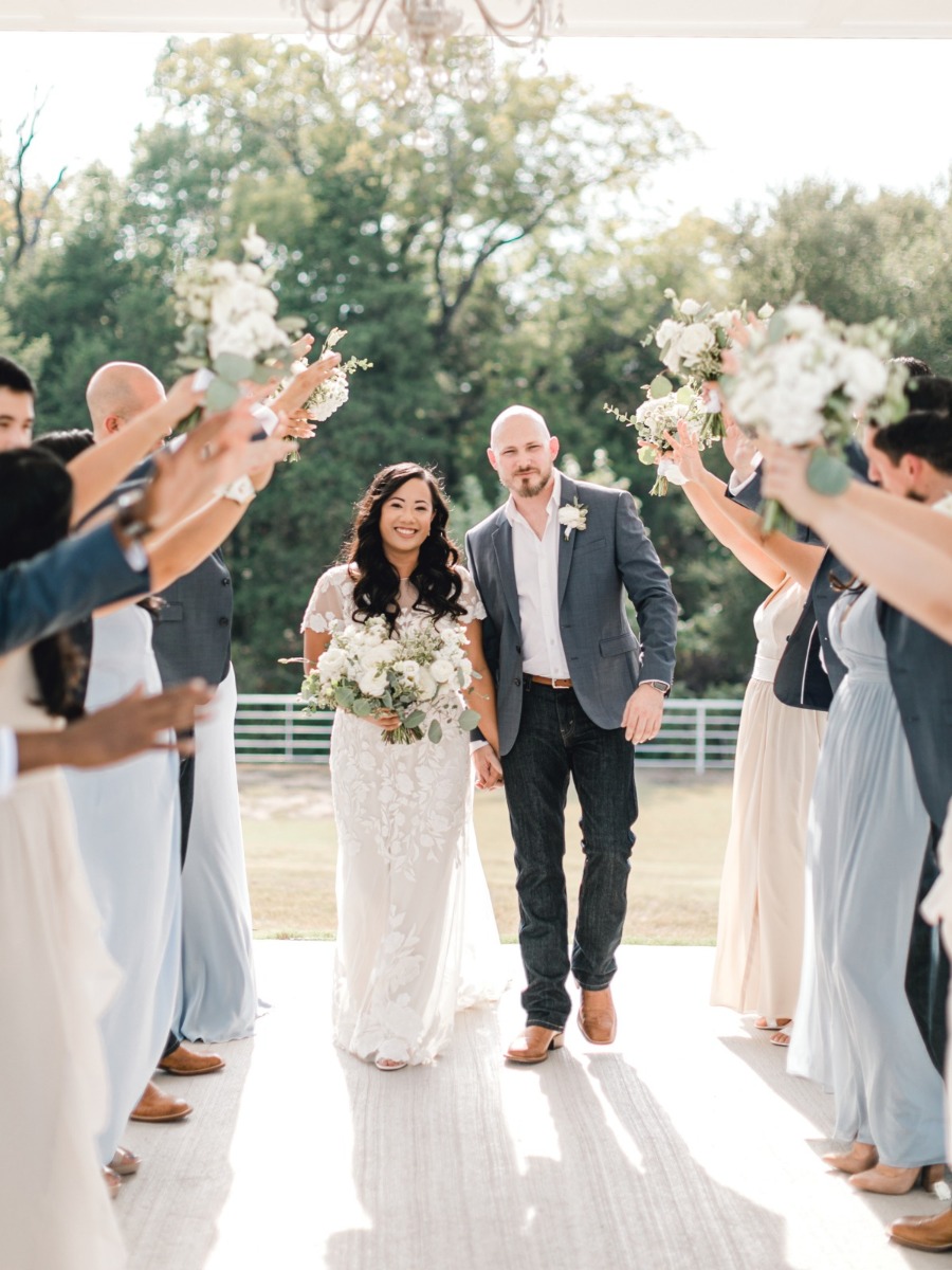 Romantic Countryside Destination Wedding at the Firefly Gardens