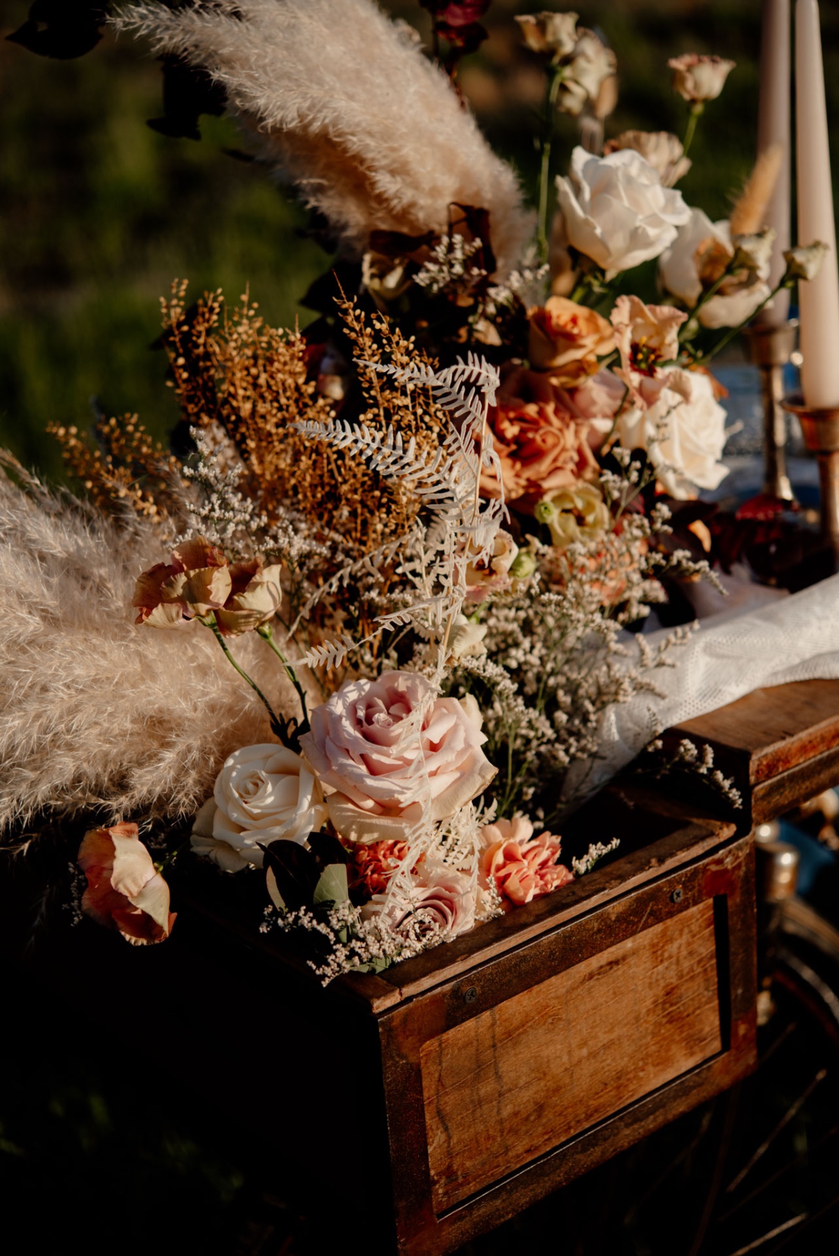 Boho Sunset Wedding Inspiration in the Tuscan Hills