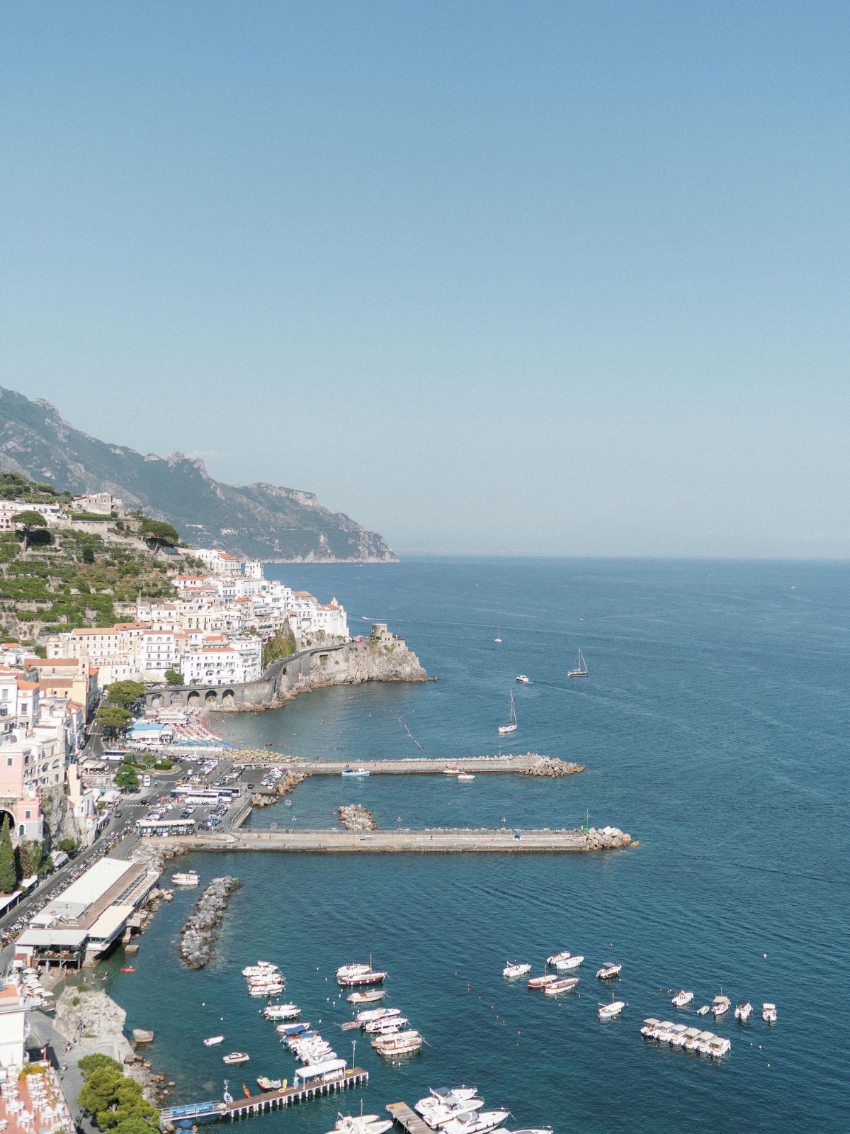 Breathtatking Blue and White Wedding On The Amalfi Coast