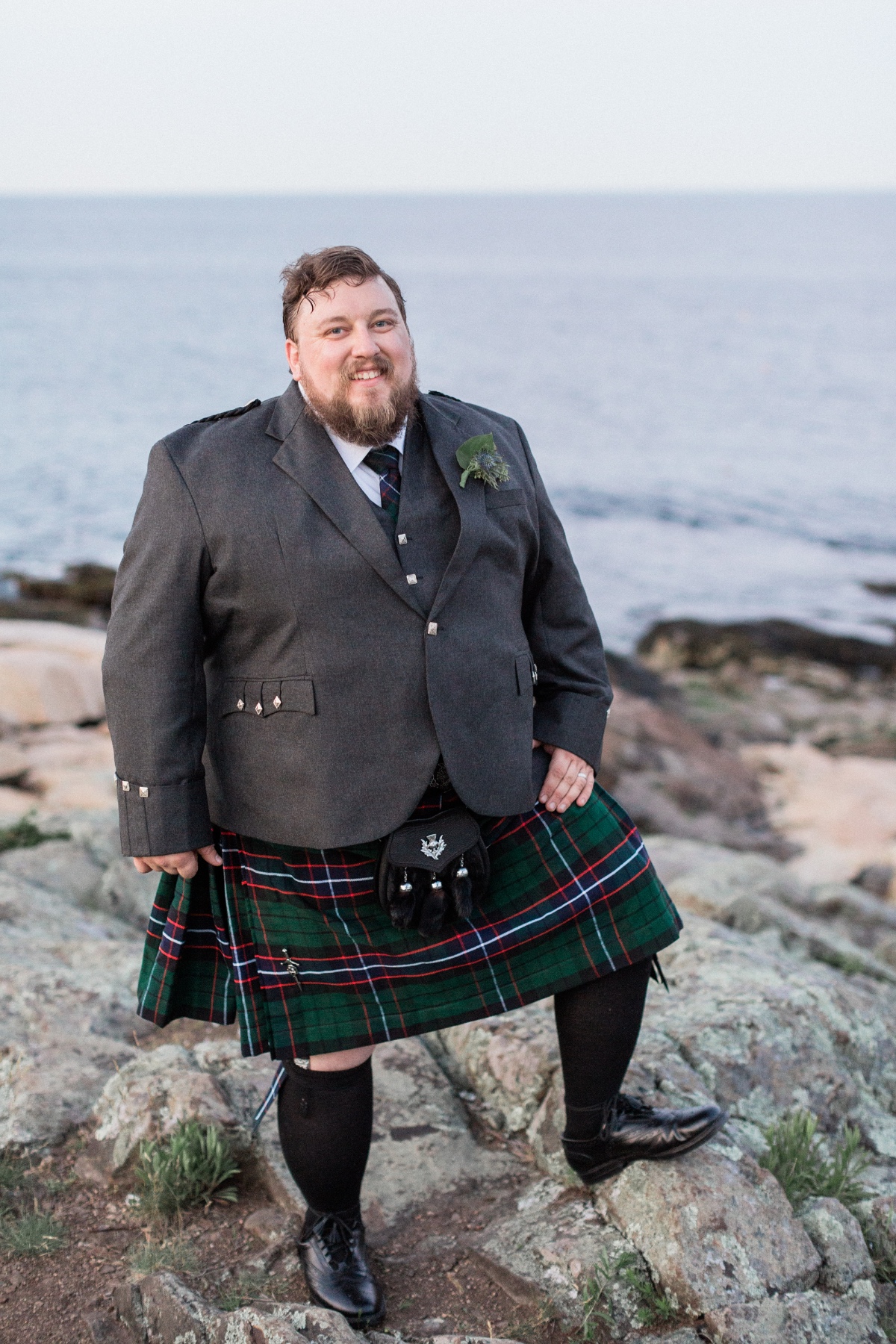 Brad and Emilee's Seaside Scottish Wedding Day