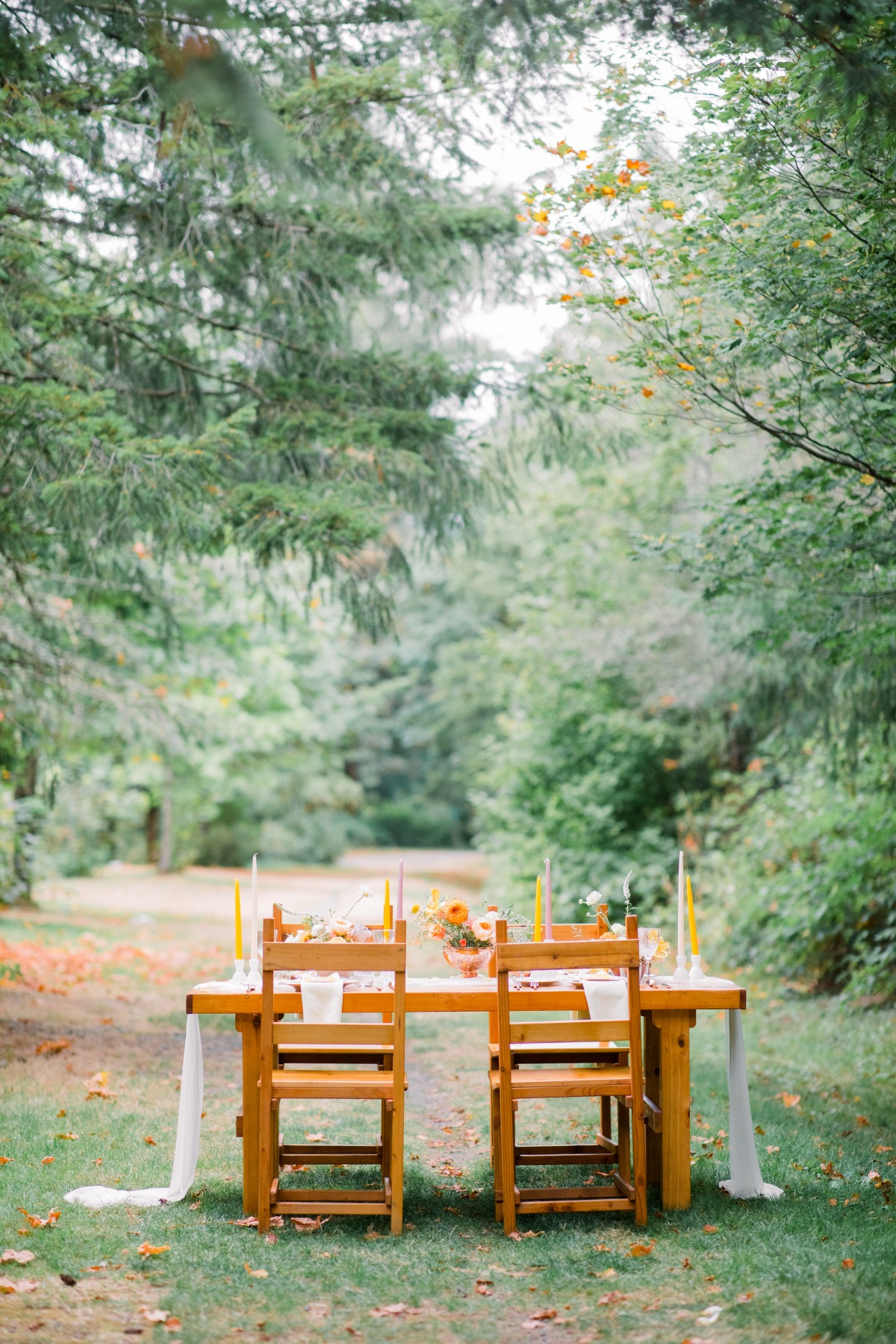 A Bridal Shoot Inspired by the Seattle Sunset in Late Summer