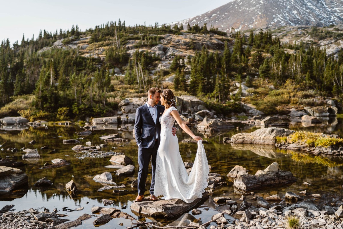 A Small Family Elopement in the Woods