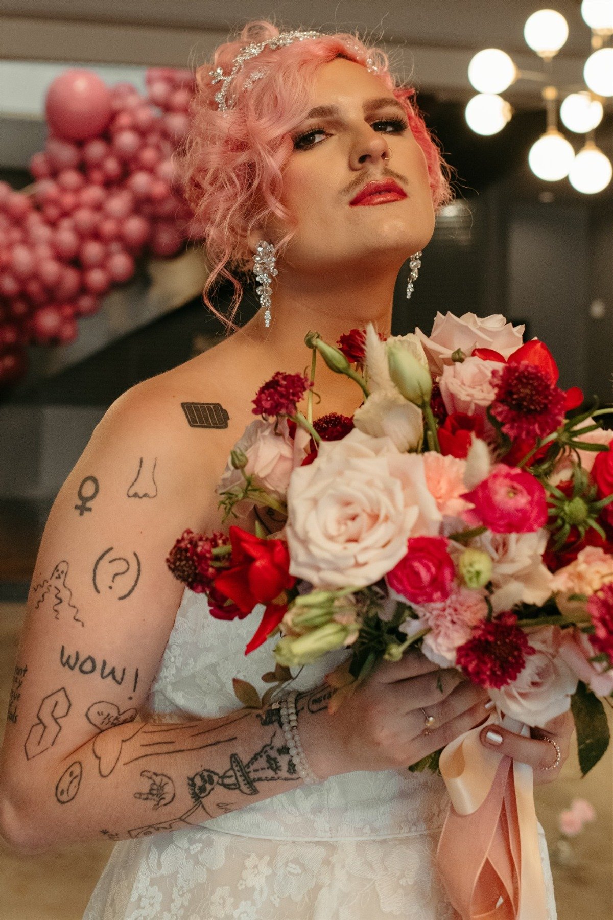 A Self-Love Editorial For A Valentines Day Queen