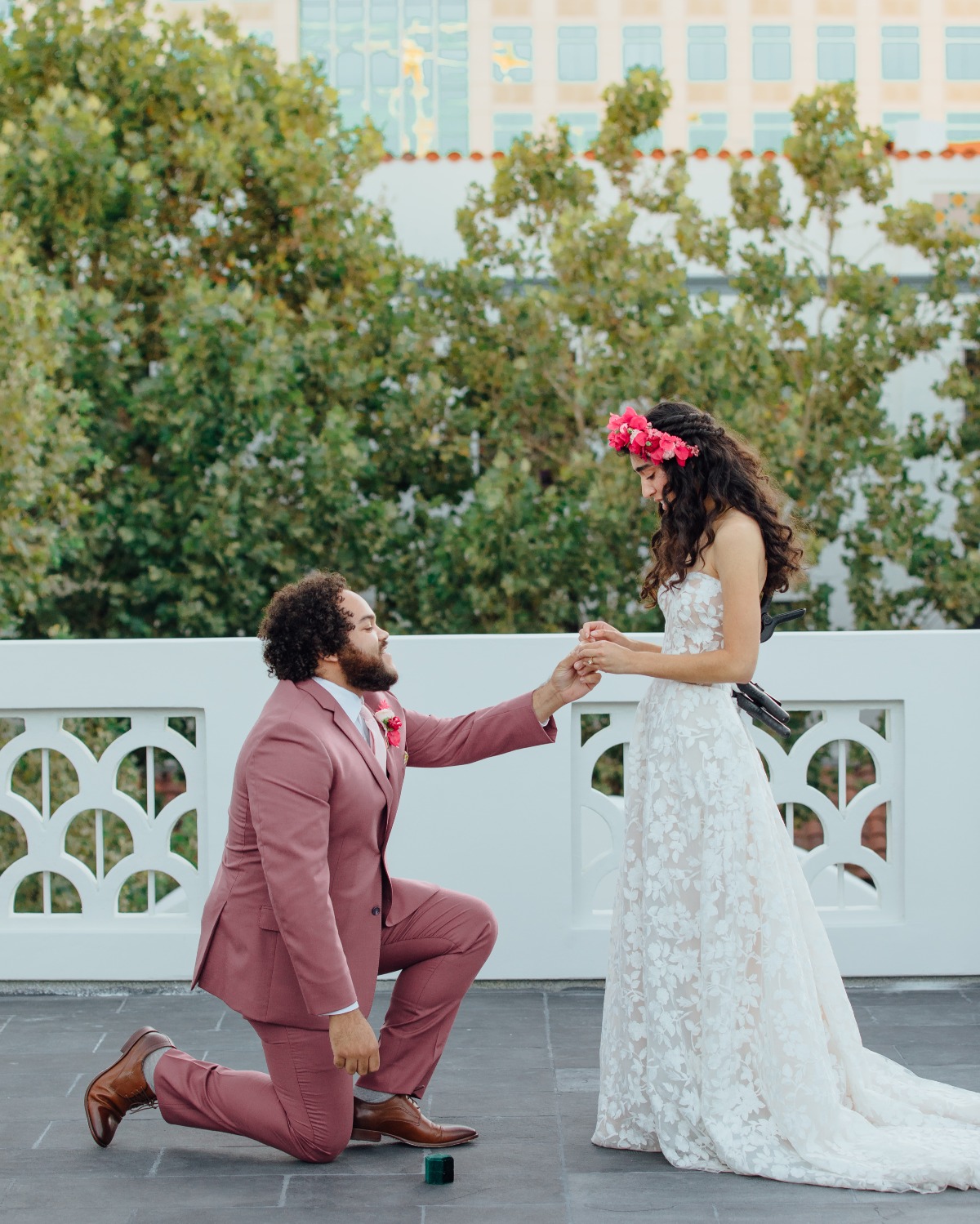 Downtown San Jose Spanish Wedding Photoshoot Turns Into Gorgeous Proposal