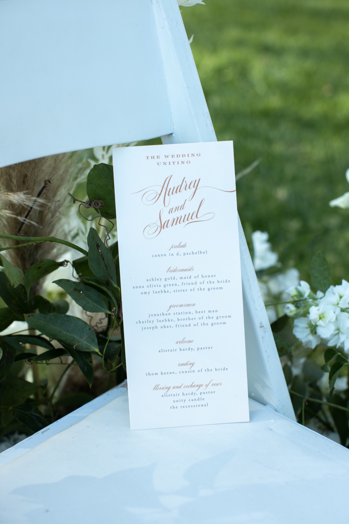 Romantic Boho Garden Wedding Wedding