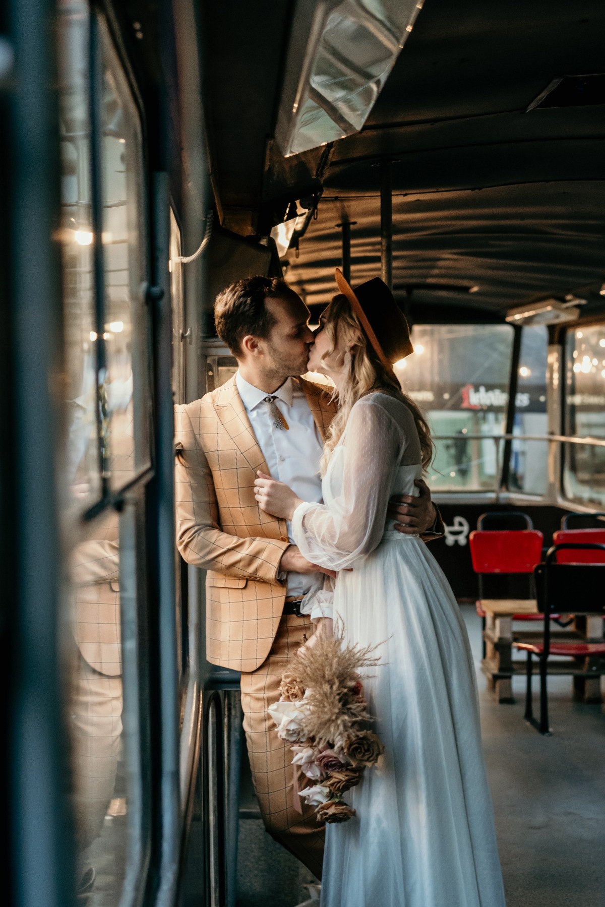 Boho Elopement Inspo In Old Town Riga, Latvia