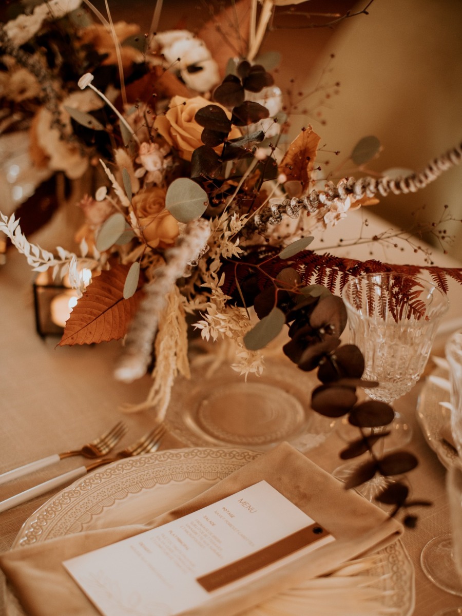 This Cozy Autumn Wedding Has Us Dreaming of Sweater Weather Again