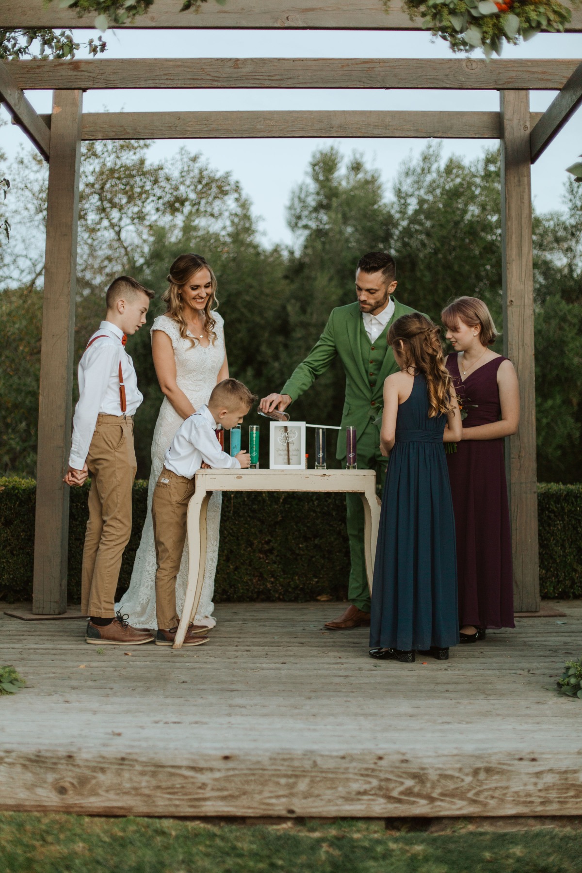 Rustic Barnyard Wedding Under A Full Moon