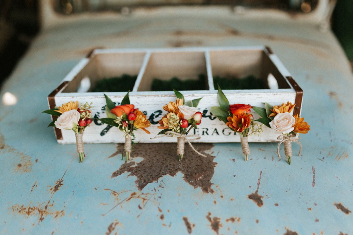 Rustic Barnyard Wedding Under A Full Moon