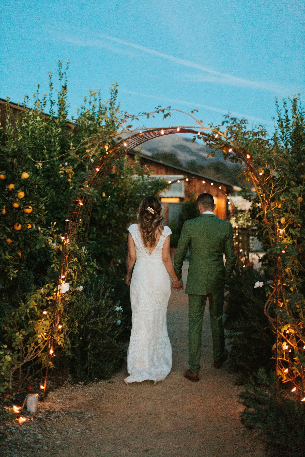 Rustic Barnyard Wedding Under A Full Moon