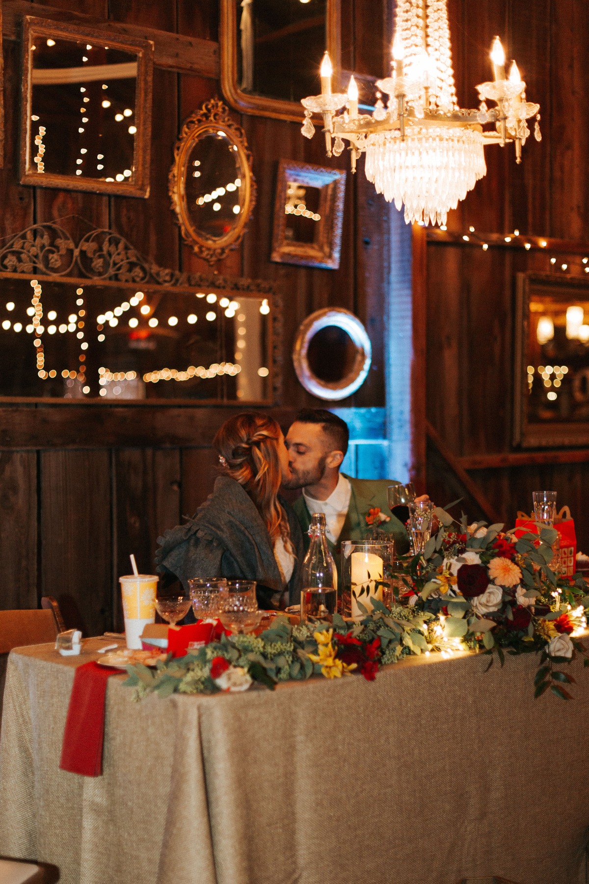 Rustic Barnyard Wedding Under A Full Moon