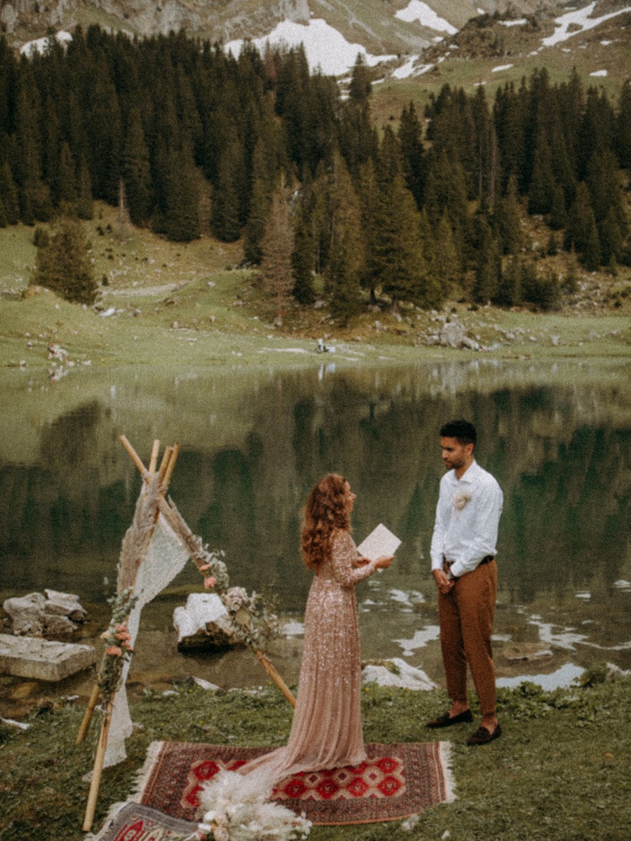The Switzerland Elopement Scene Is Truly One of a Kind
