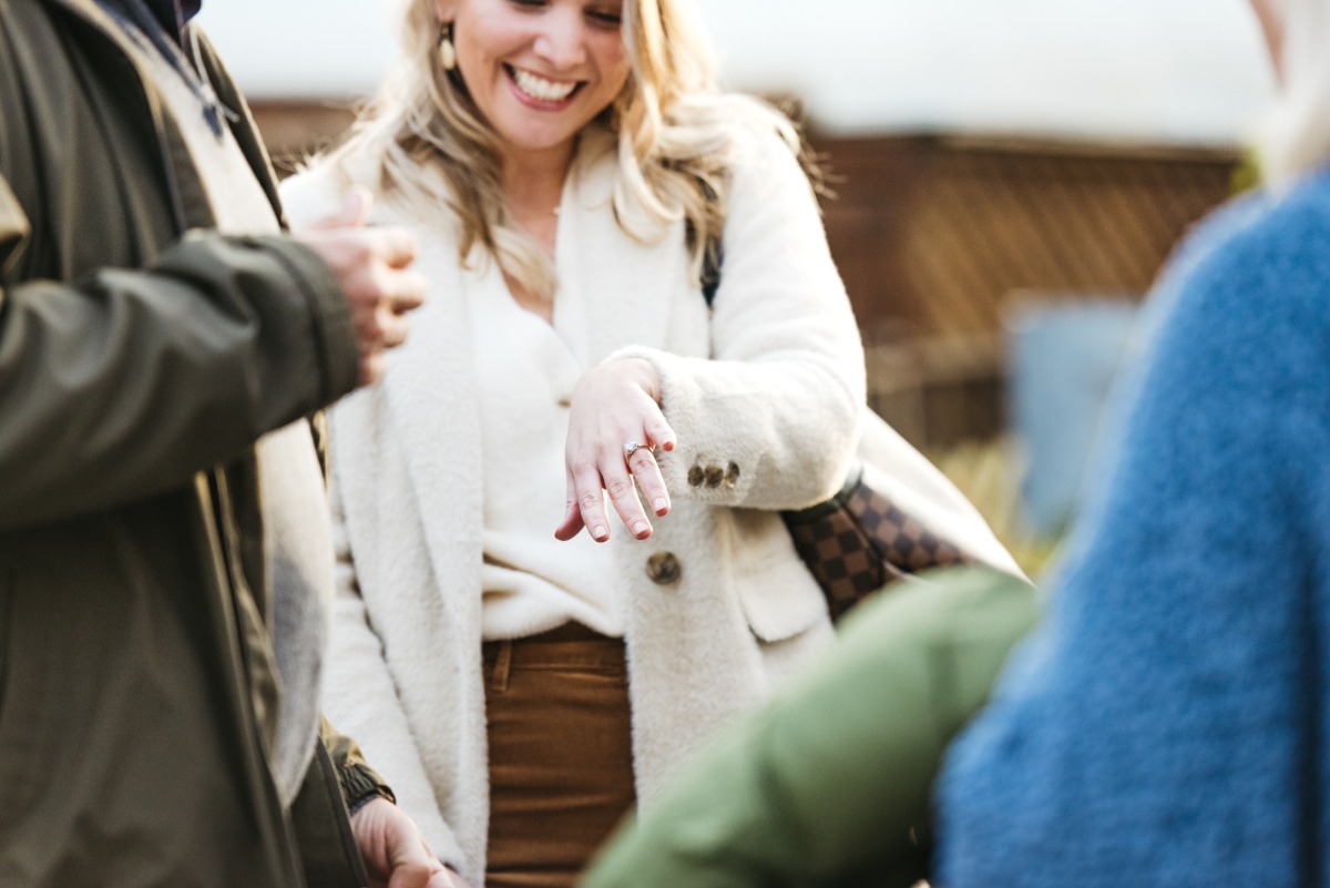 A Romantic Rooftop Proposal Inspired By A Broadway Classic