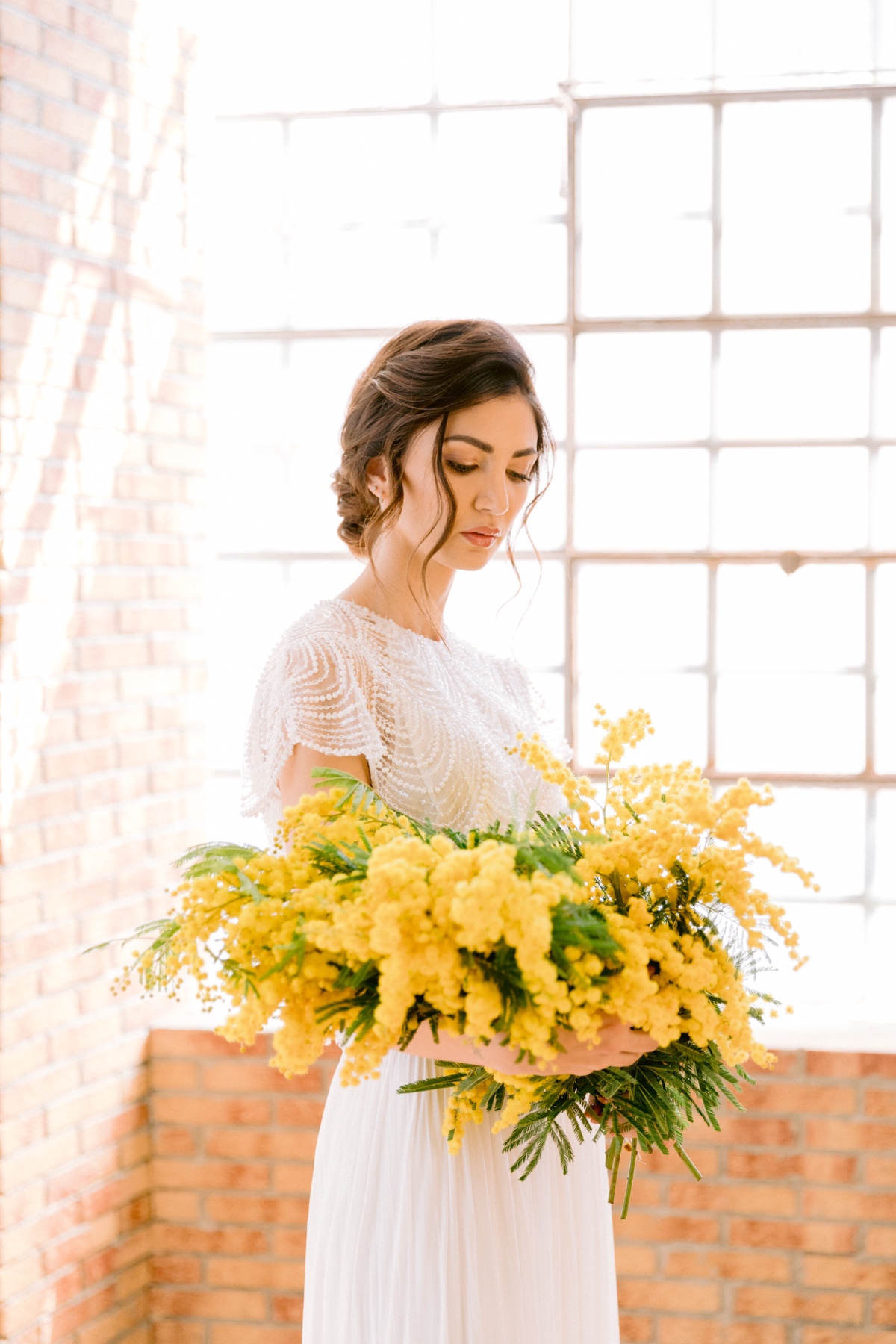 Every Day Is Women's Day In This Modern Yellow Wedding Inspiration Shoot