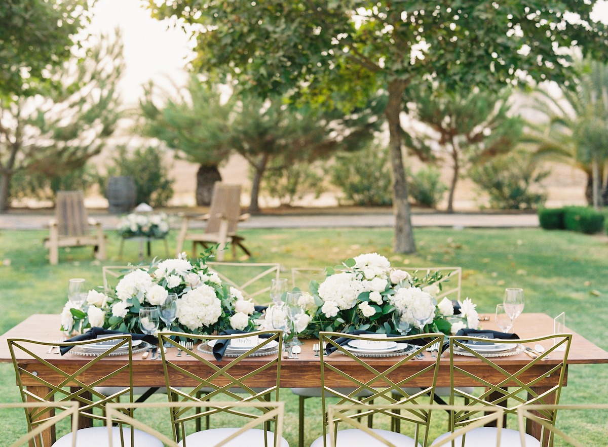 Modern Elegance Central California Vineyard Wedding