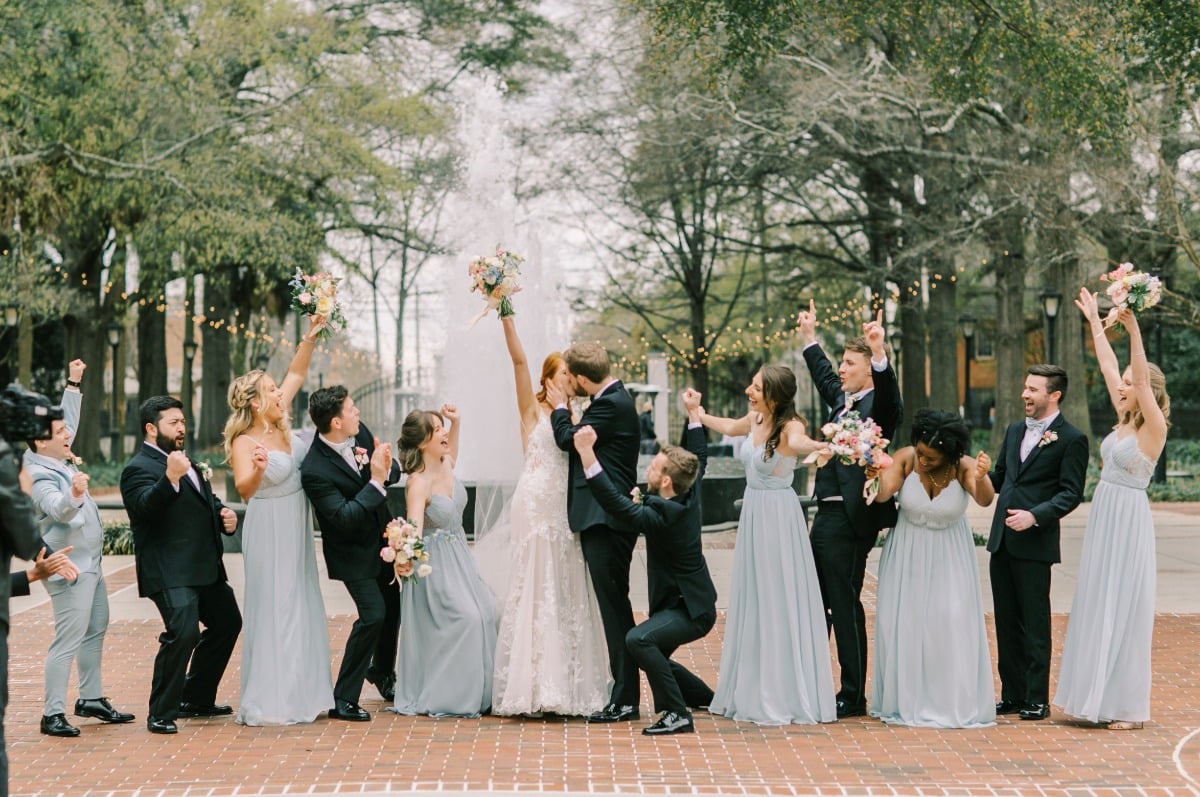 Personalized Watercolor Garden Wedding