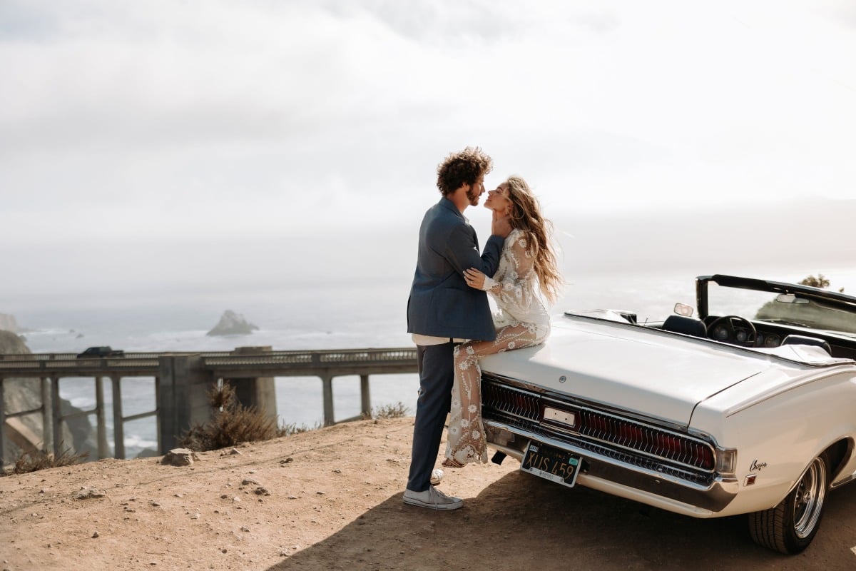 Elopement Road Trip Along The California Coast