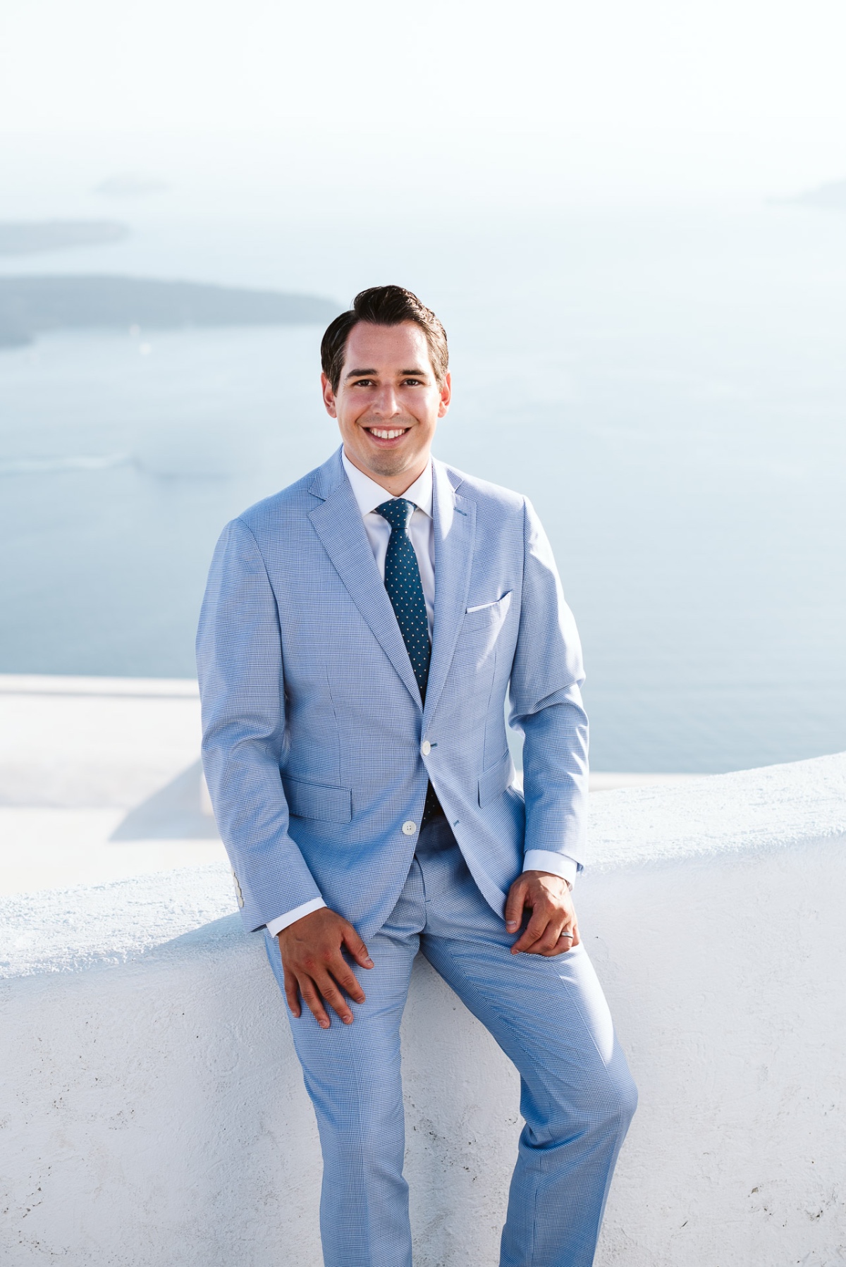 Magical Rooftop Wedding In Santorini