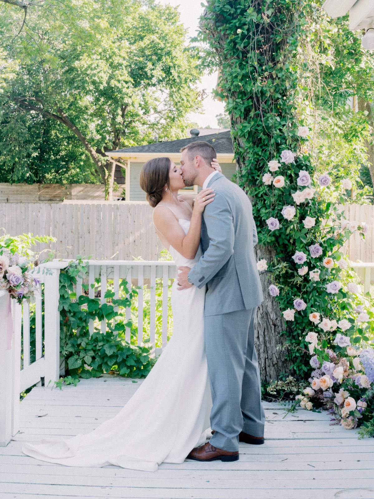 Watercolor Inspired Garden Wedding