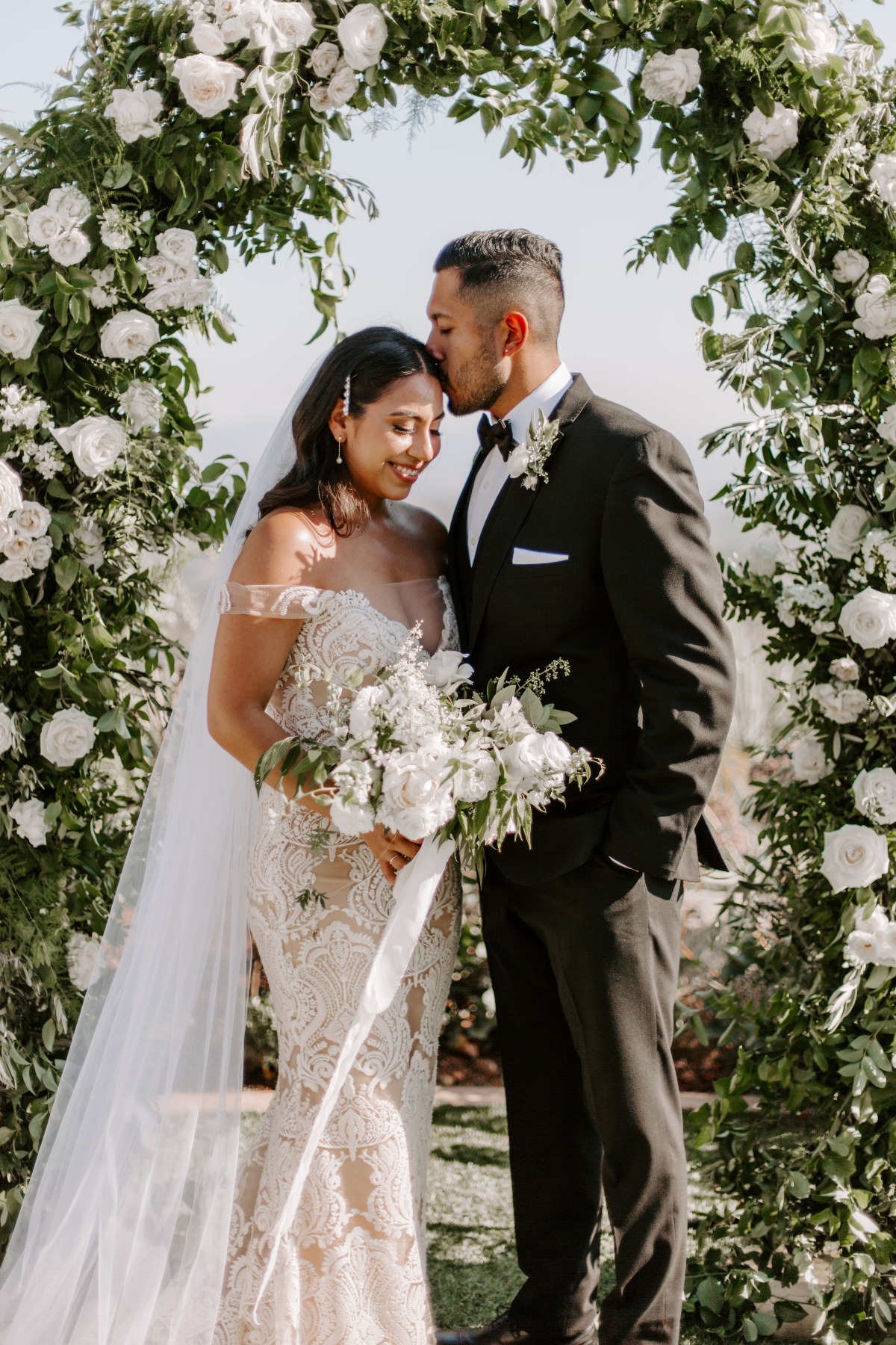 A Glam Outdoor Wedding That Was Worth the Wait