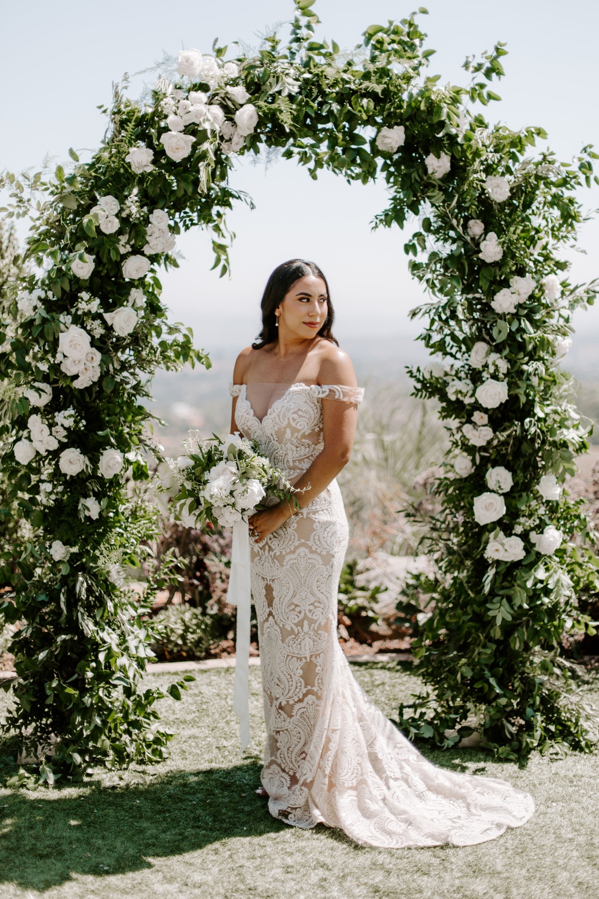 A Glam Outdoor Wedding That Was Worth the Wait