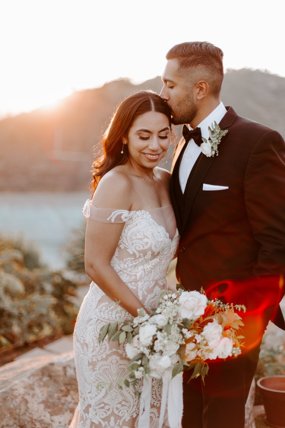 A Glam Outdoor Wedding That Was Worth the Wait